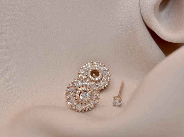 Rosã© Rondelle Earrings : 328