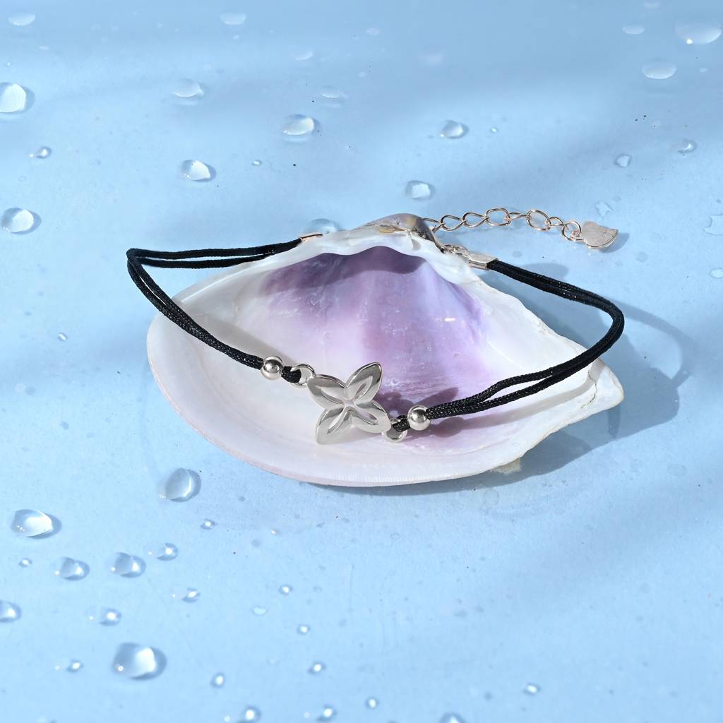 Stone Studded Flower Bracelet : ERLB396