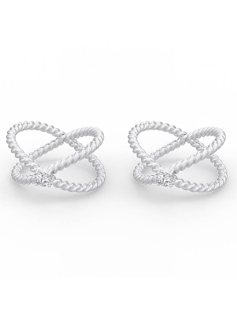 92.5 Silver Toe Ring : U080SO004TR0284