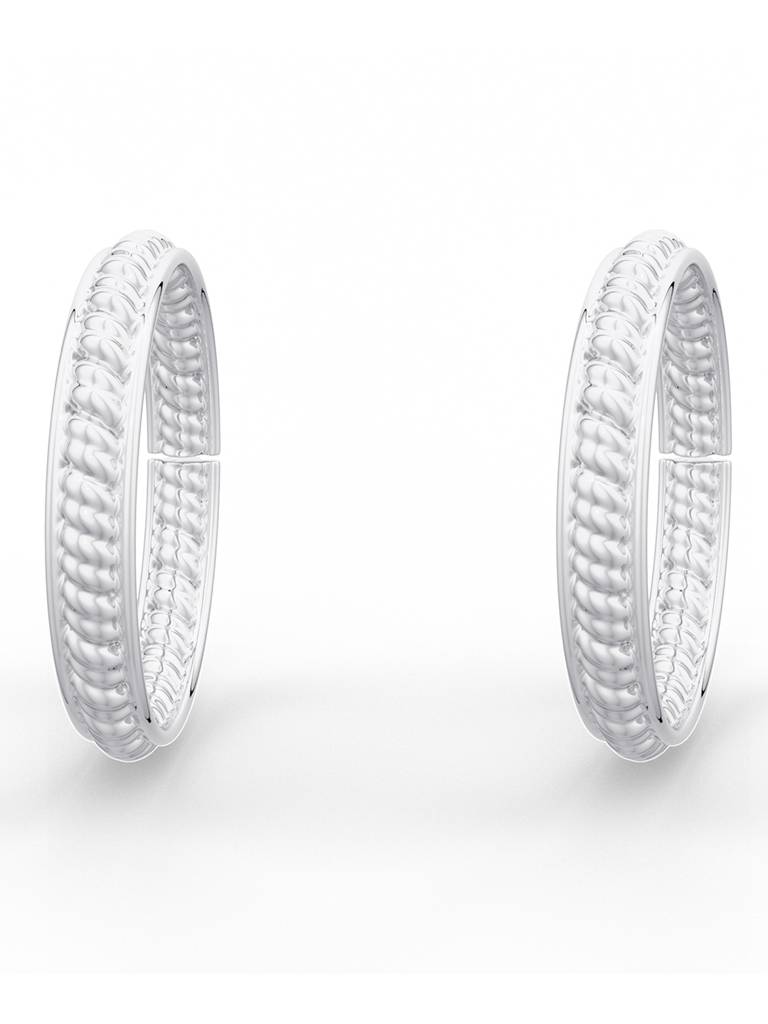 92.5 Silver Twisted Wire Toe Ring : U080SO003TR0287