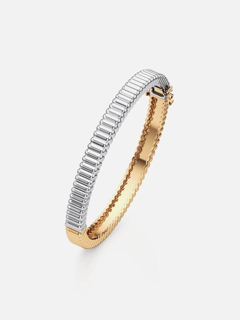 Two Tone Reversible Bangle : MCU-BR2