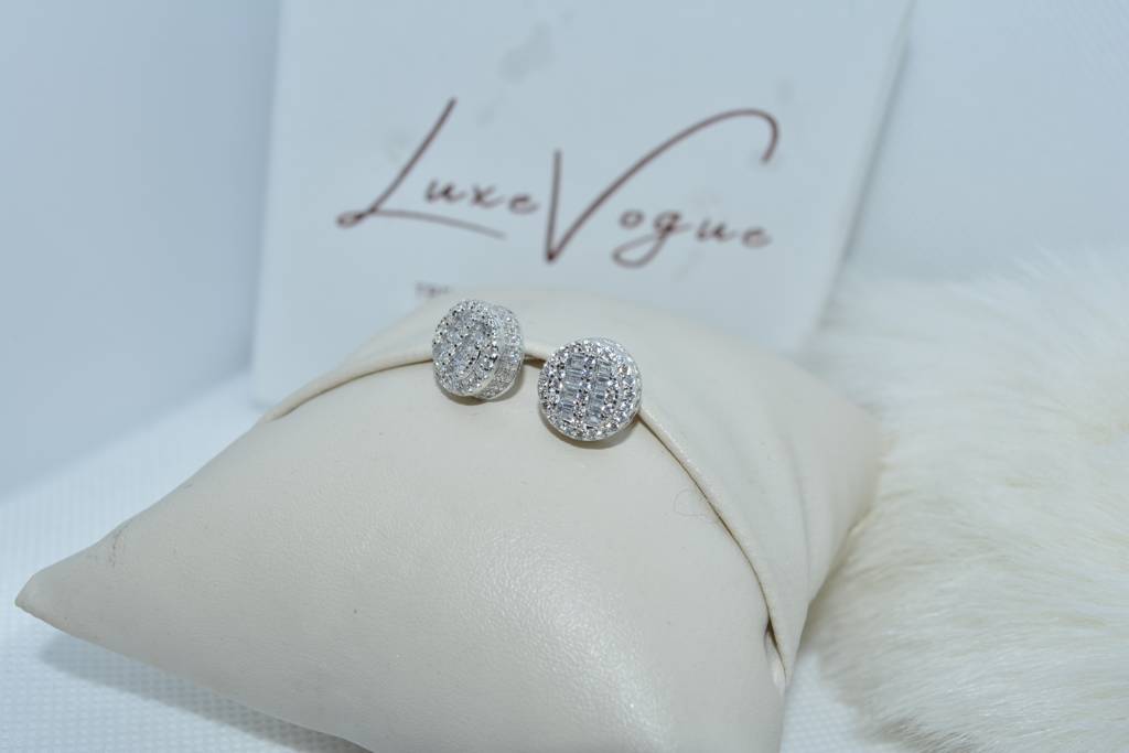 Gemstone Sparkle Studs : 331