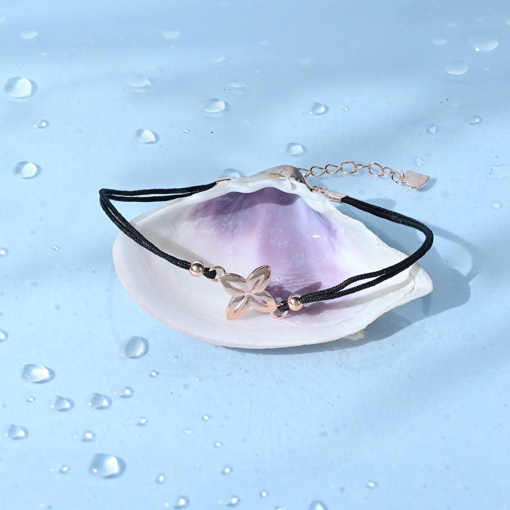 Stone Studded Flower Bracelet : ERLB406
