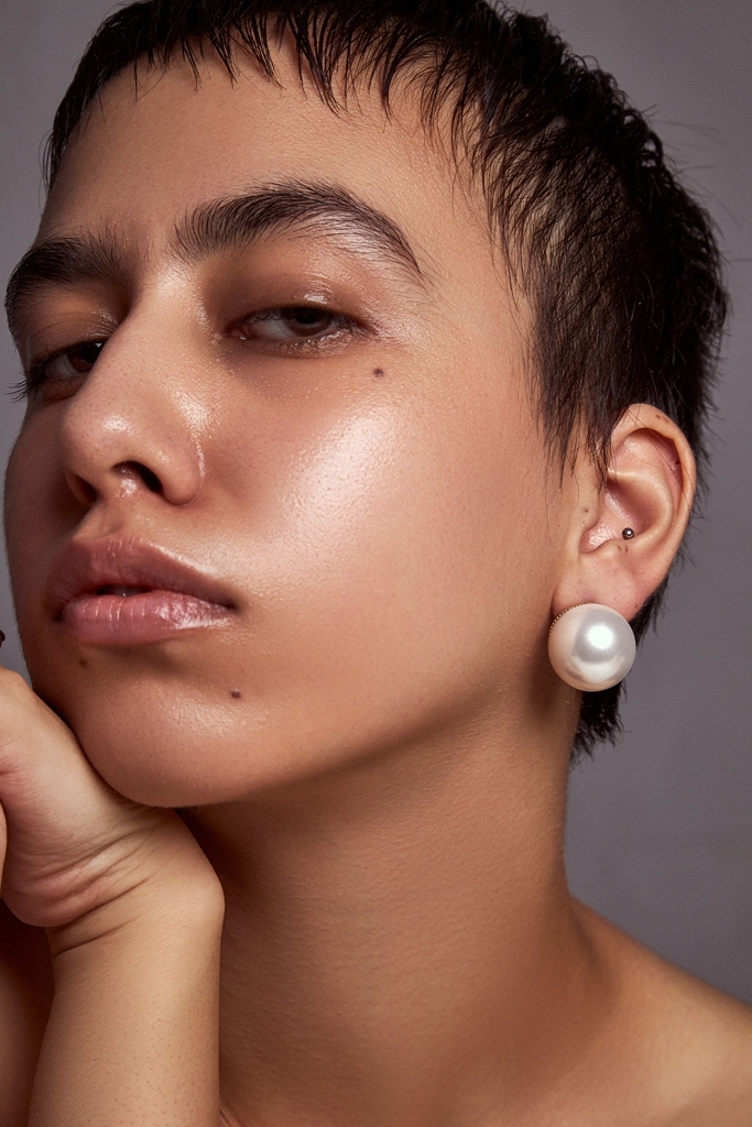 Talk Of The Town | 20 Mm Pearl Studs : PR-128