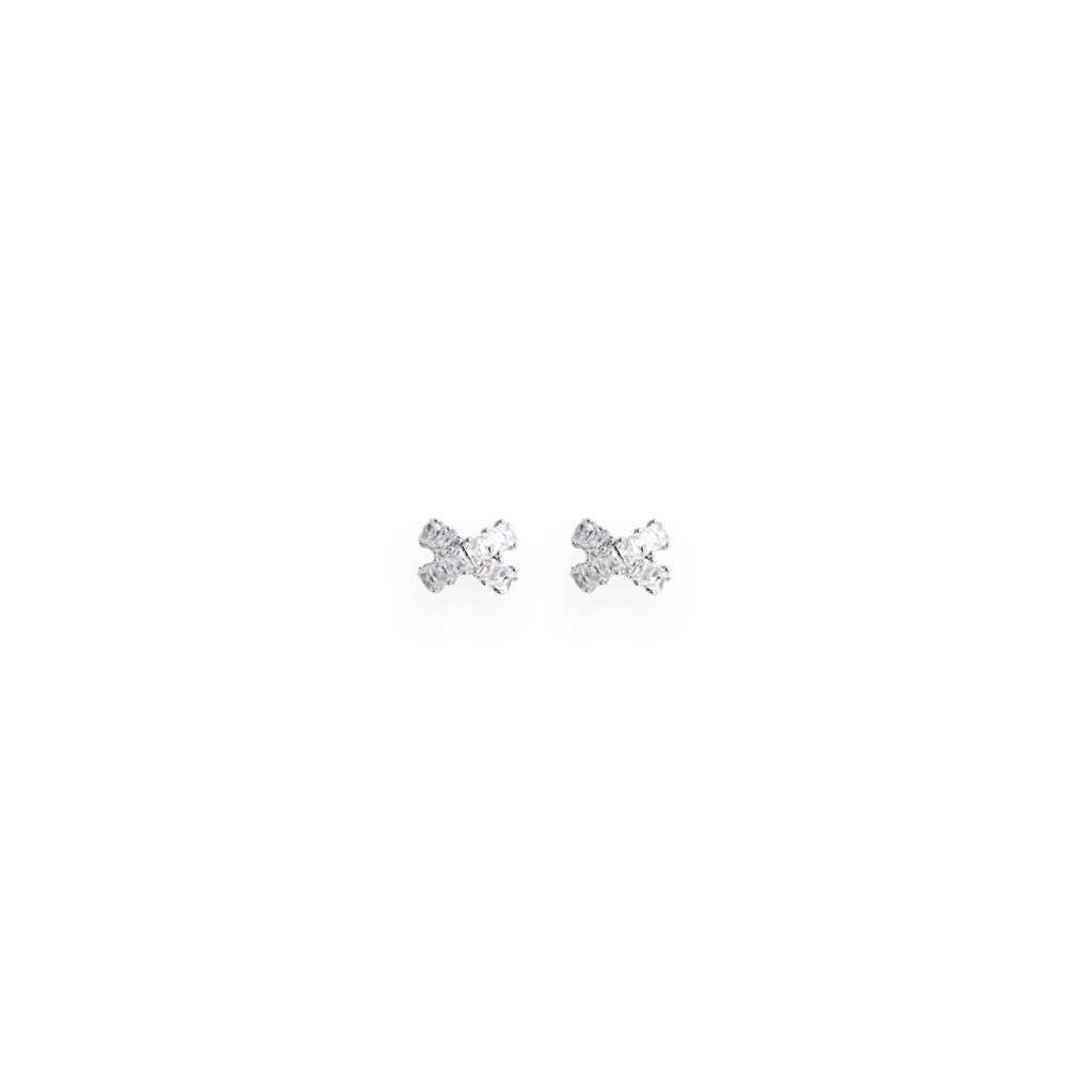 Kaali: 925 Sterling Silver Cross Earrings For Women : 34EA
