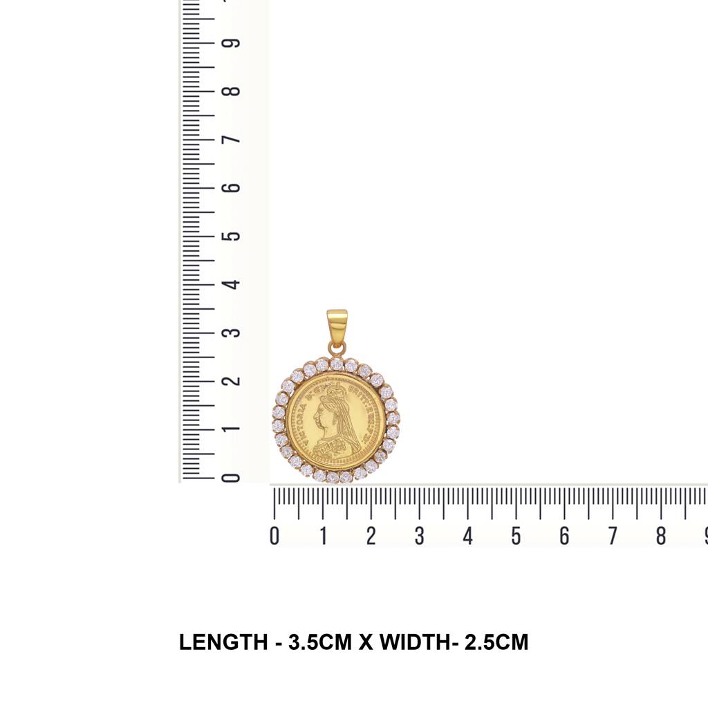 925 Sterling Silver Pendent Set With Cz : 3765