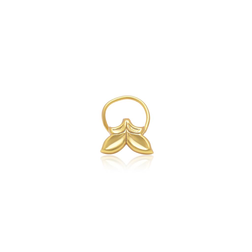 925 Sterling Silver Traditional  Nose Pin -3771 : 3771