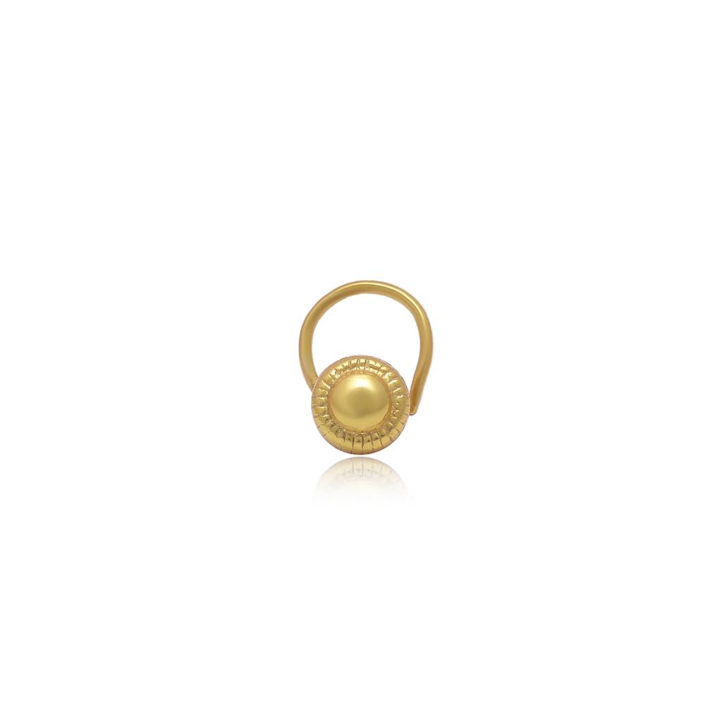 925 Sterling Silver Traditional  Nose Pin -3774 : 3774