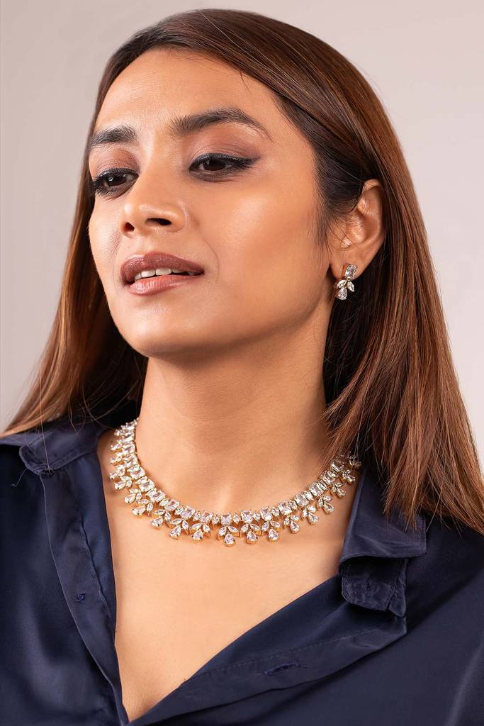 Esme Crystal Diamantã© Necklace Set : 202510691