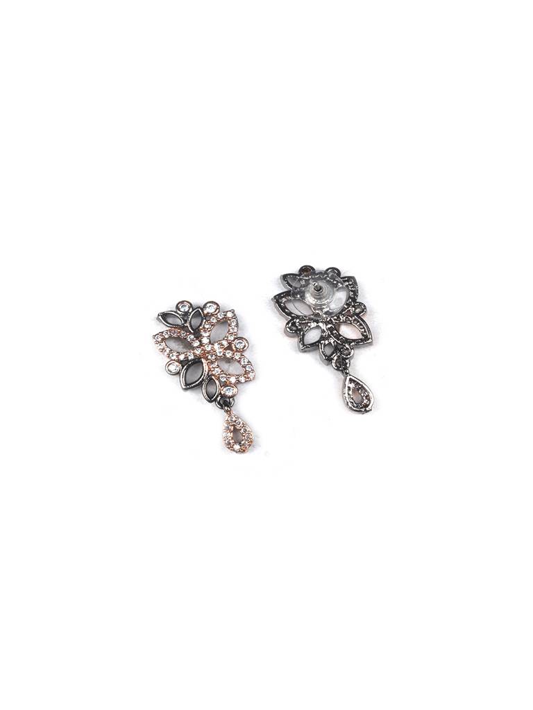 Ad Bela Necklace Set : AD133BLACKISH
