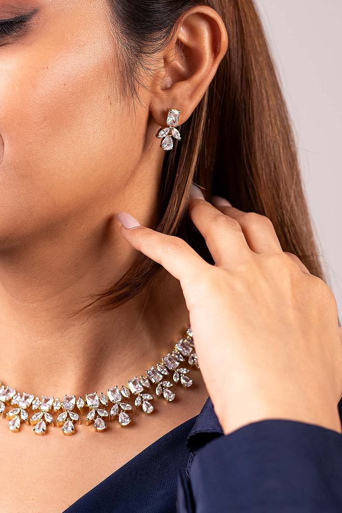 Esme Crystal Diamantã© Necklace Set : 202510691