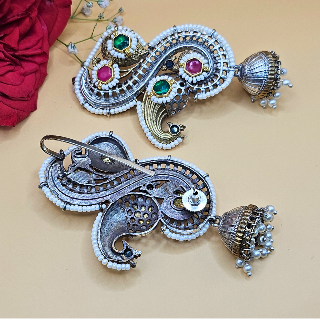 Dandiya Dreams Kundan Ear Cuffs : ER010