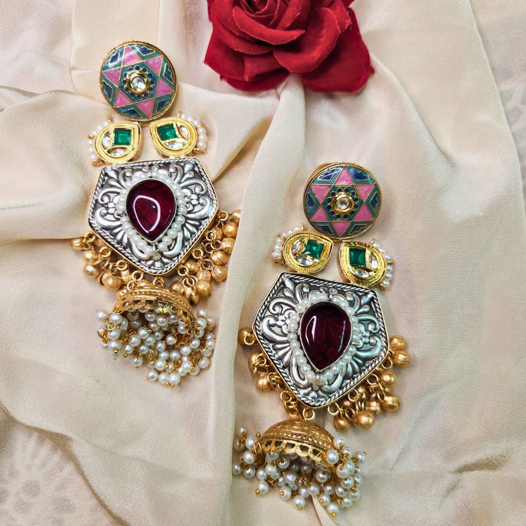 Saanjh Kashmiri Earrings : ER042