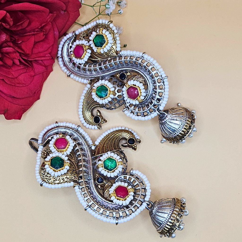Dandiya Dreams Kundan Ear Cuffs : ER010