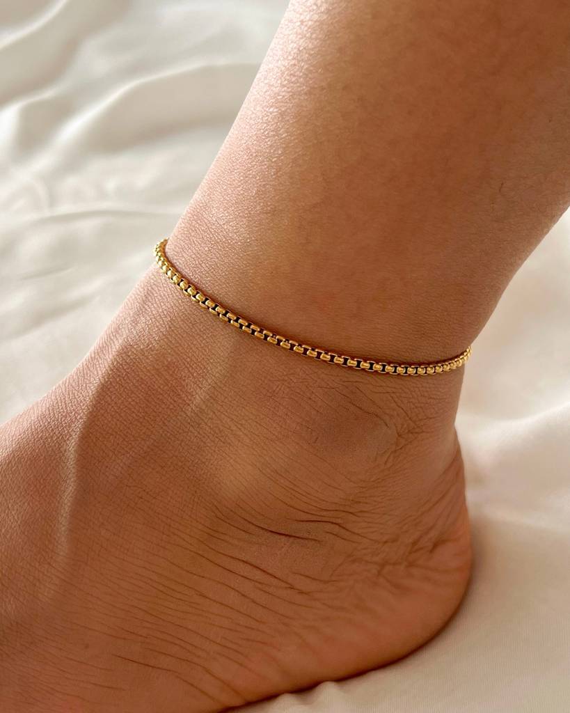 18K Gold Plated Zia Anklet 18K Gold Plated Zia Anklet · Eternz