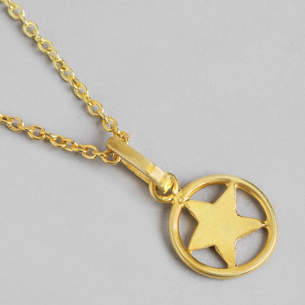This Design Is Cute And Minimal. Handcrafted In Pure 92.5 Silver, It Comes With A Sleek Chain. Perfect Gift For Both Gir