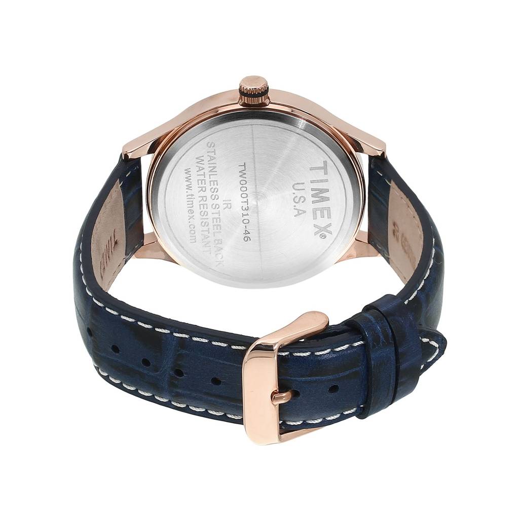 Timex Round 43Mm Dial Analog Men Watch : TW000T310