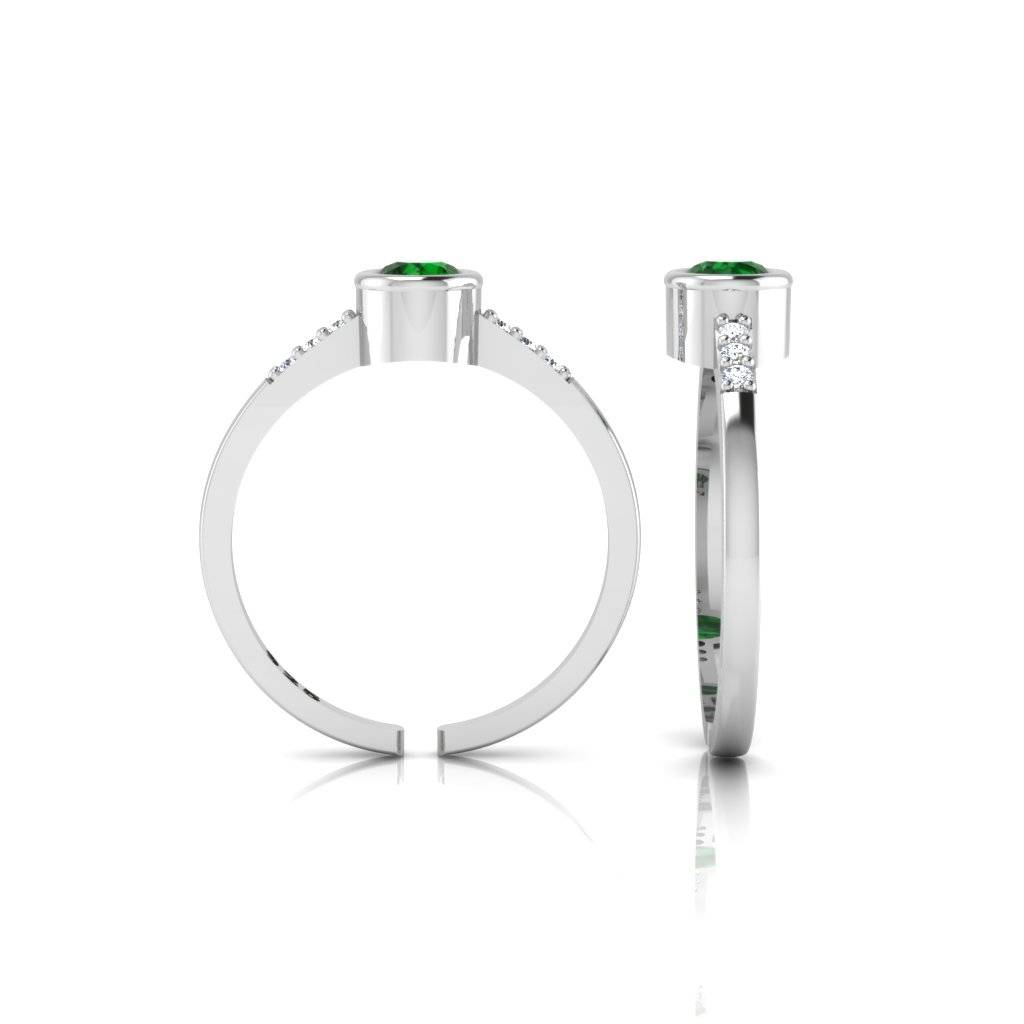 Iski Uski 925 Sterling Silver Classy Toe Rings