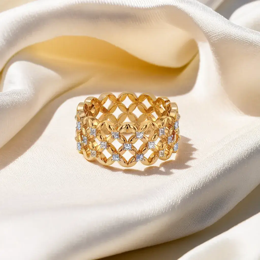 Twilight - Lab Diamond Cocktail Ring : LLRG0143