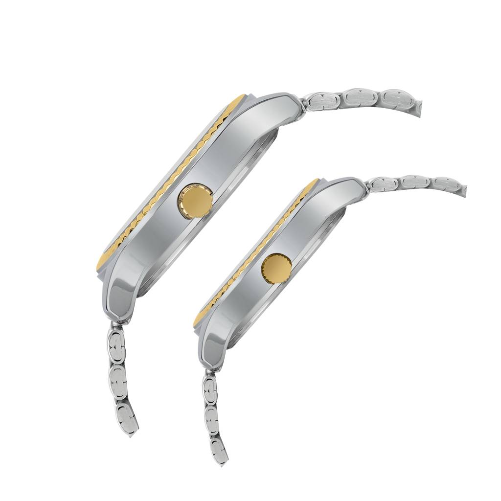 Timex Round 42Mm Dial Analog Pair Watch - Tw0Pre001 : TW0PRE002