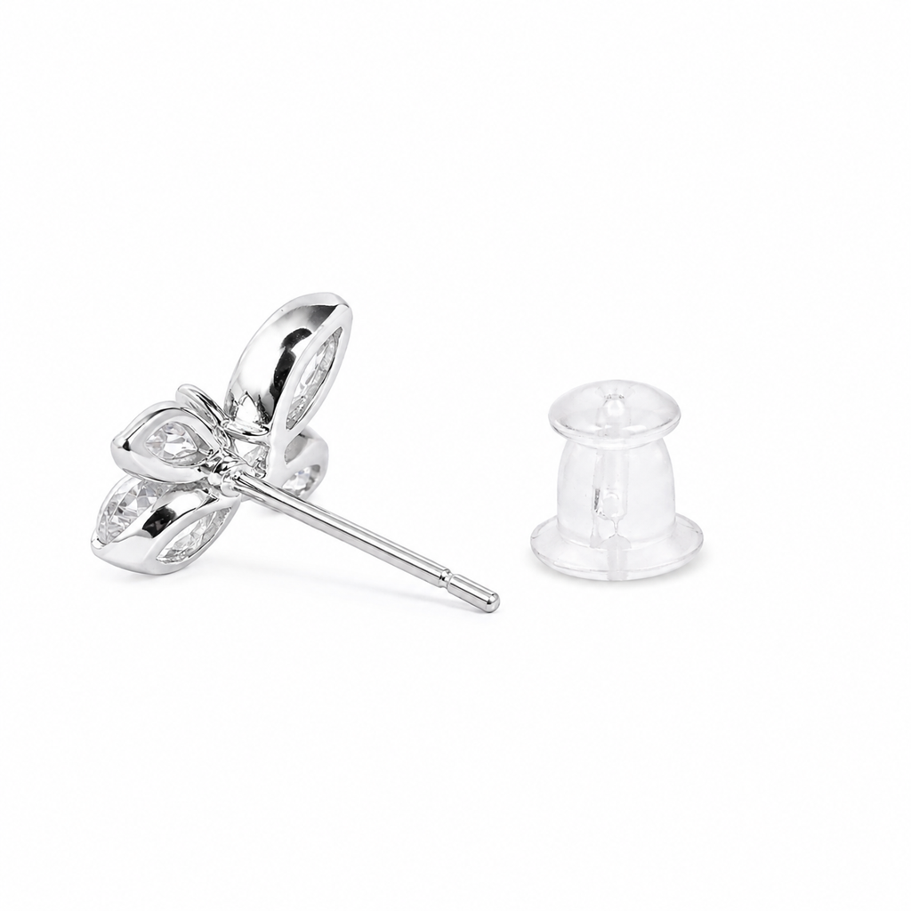Silver Dreamy Wings Earrings : WER00096