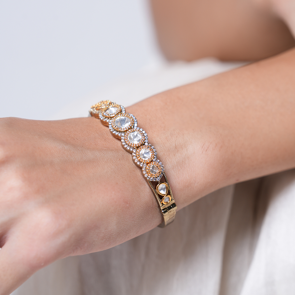 Premium Moissanite Bracelet : CAO0009MPS