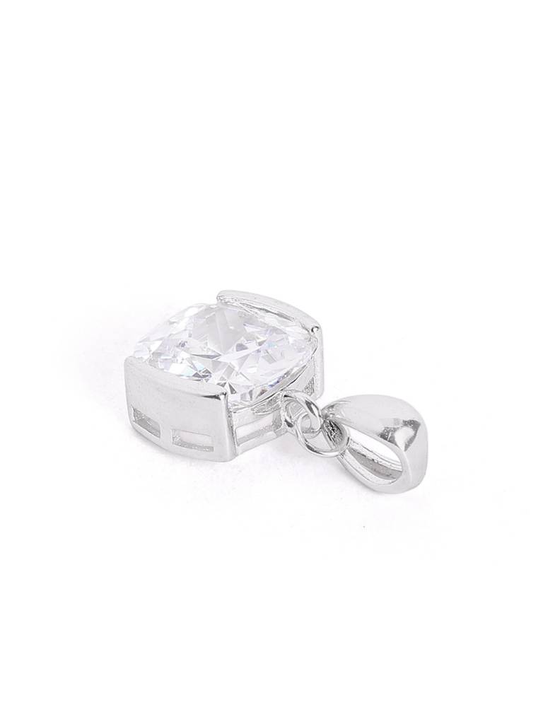 925 Silver Solitaire Shine Pendant : PH00001