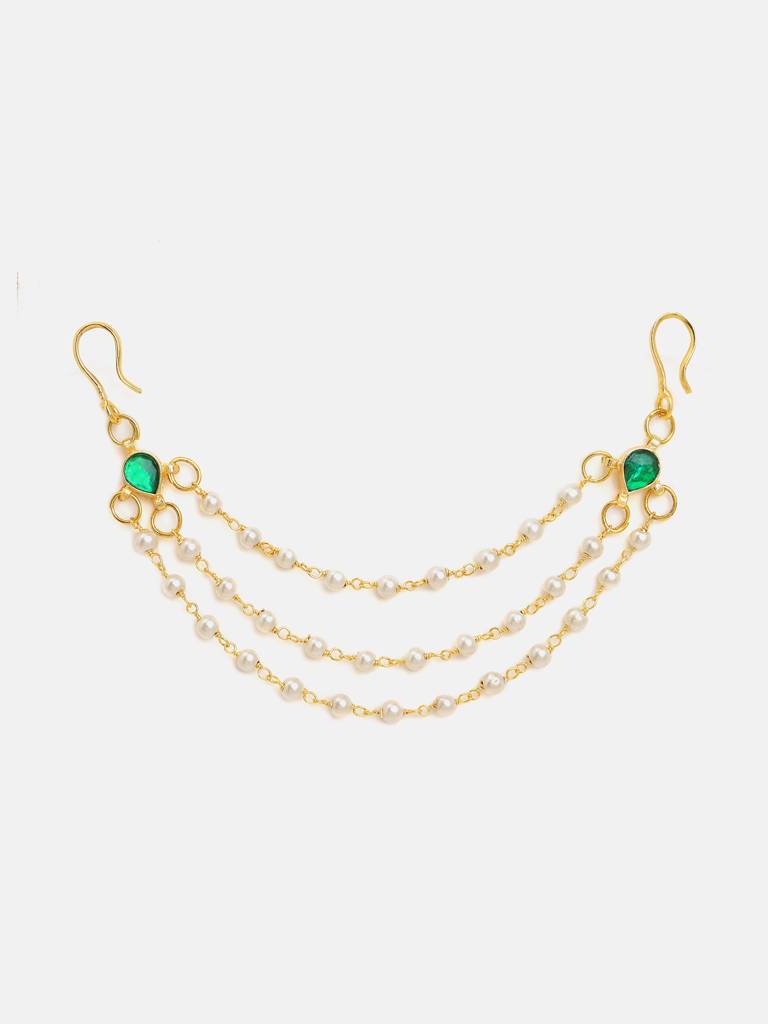 Ruby Raang Kundan Hair Accessory : RRKDEC25-20