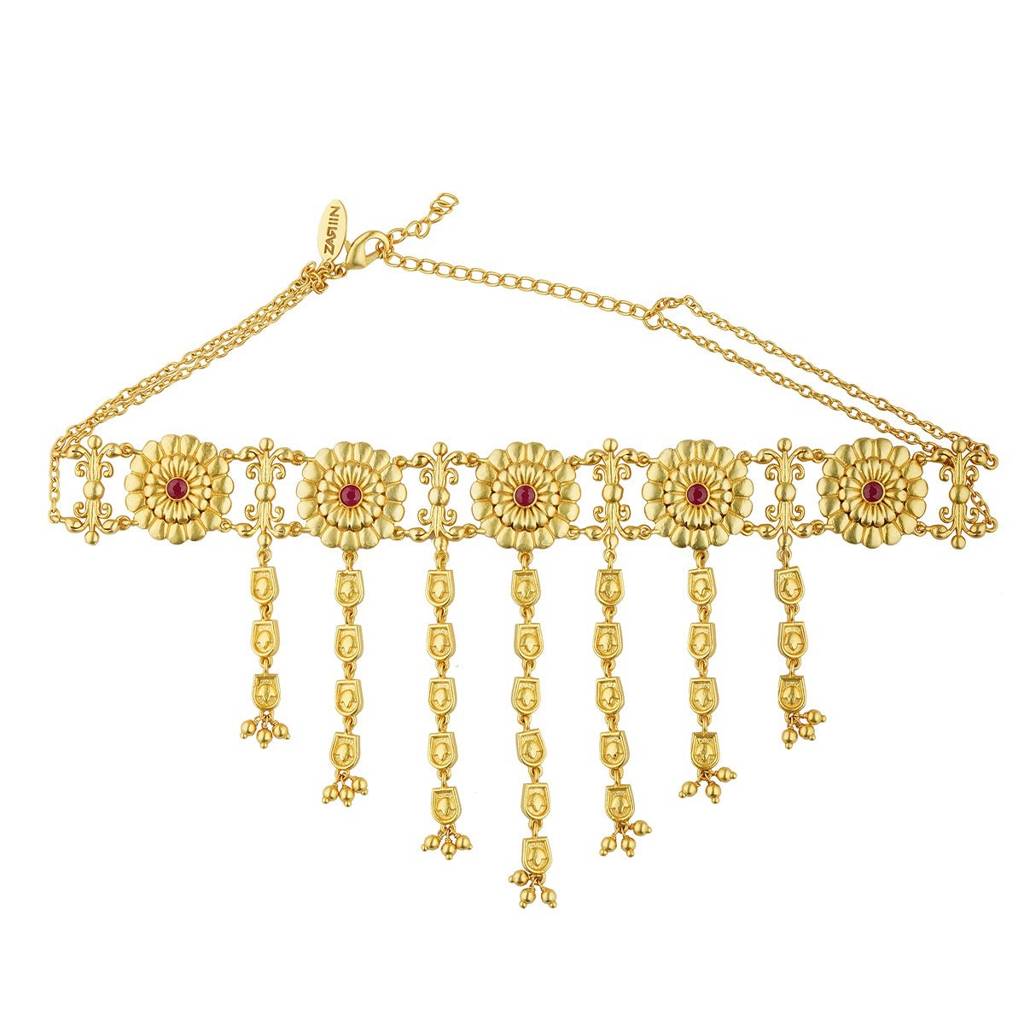 Floral Legacy Choker Necklace : SN755