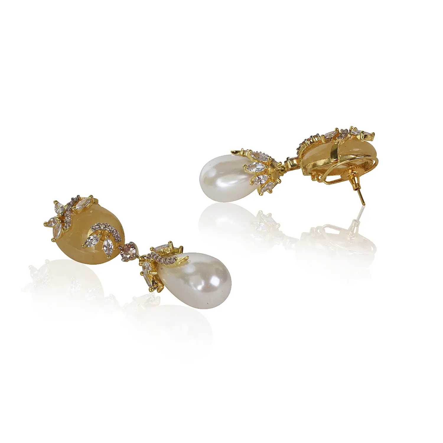 Aventurina Earrings - Fern