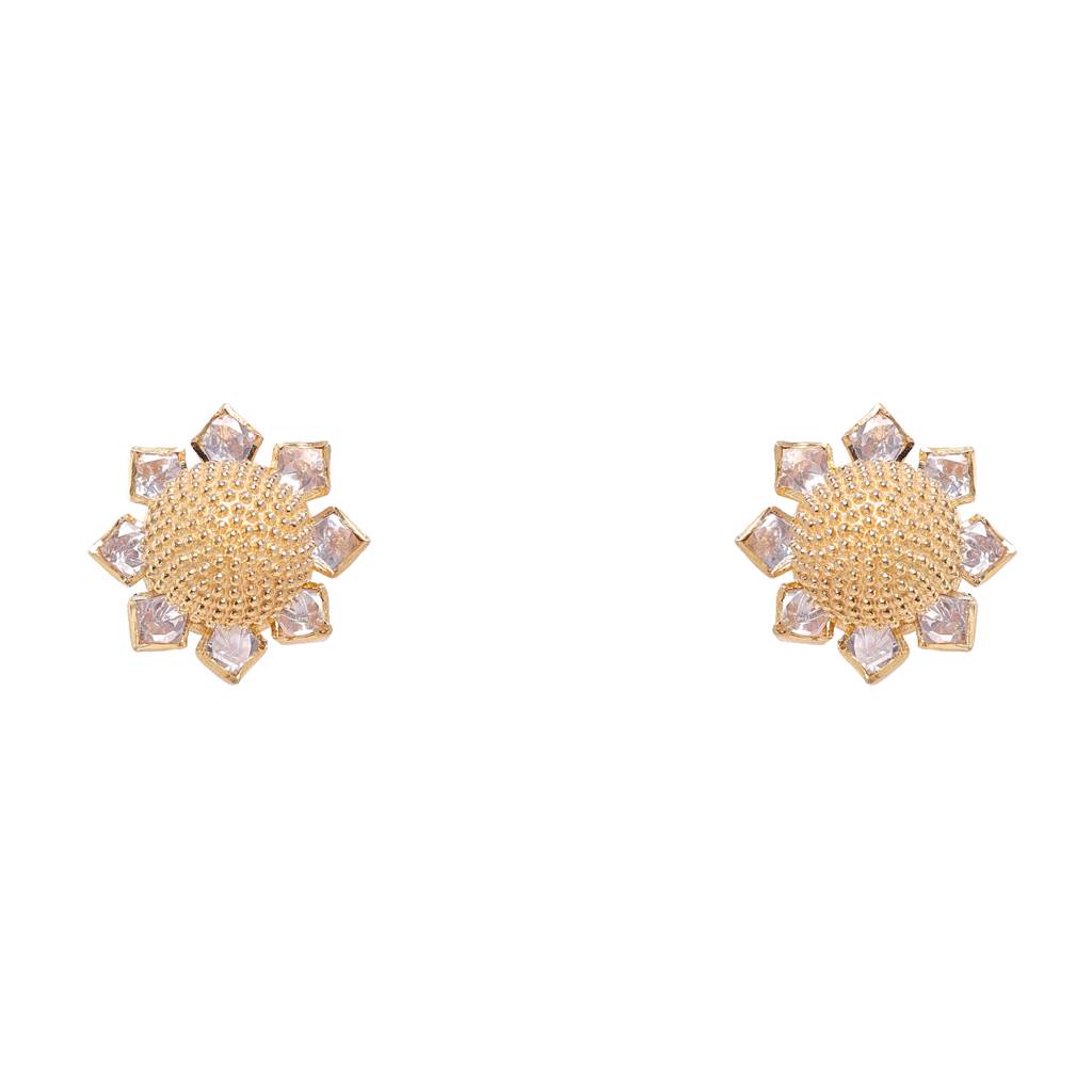 Moissanite Polki Necklace Set 3 : PJ107