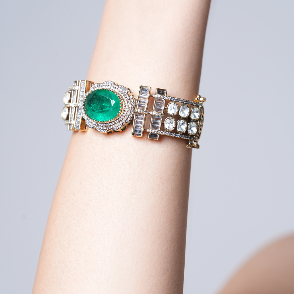 Designer Premium Moissanite Bracelet : CAO0005MPS