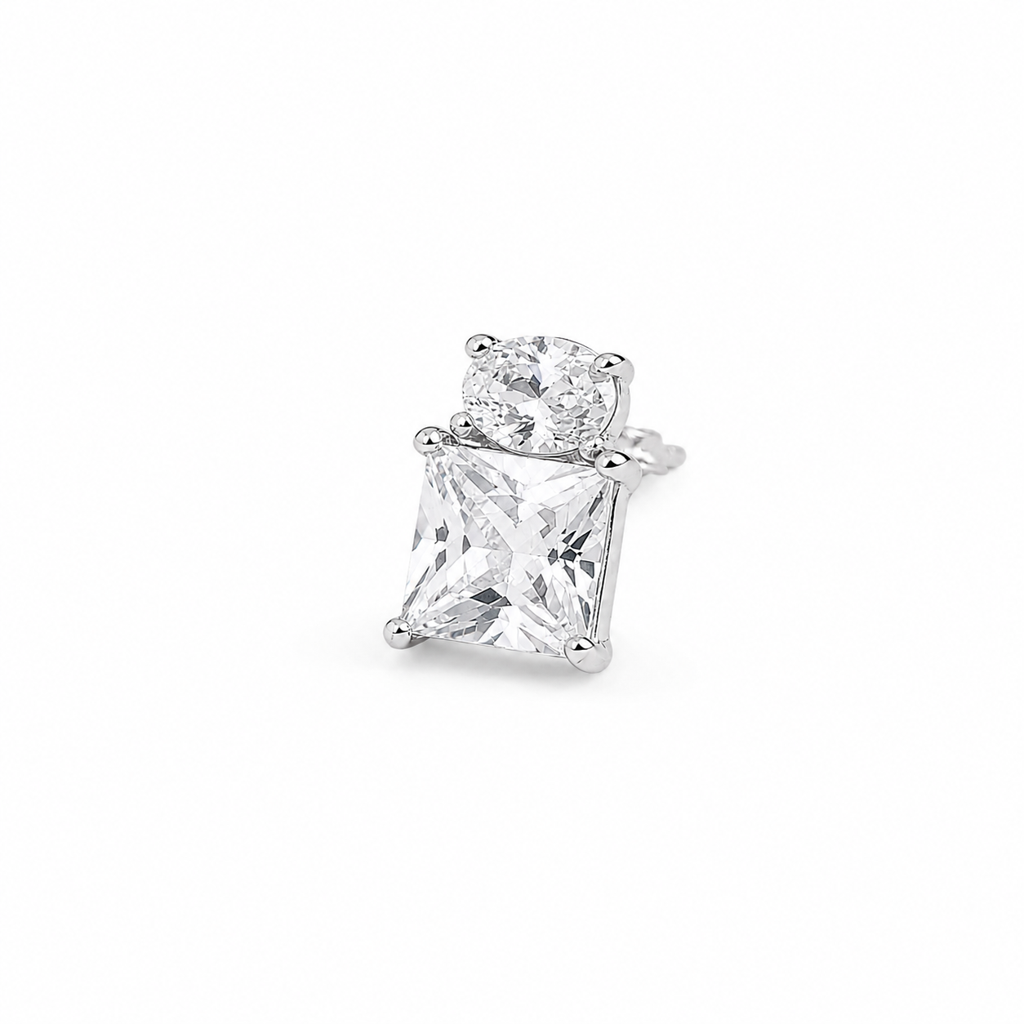 Silver Aurastack Crystal Tops : WER00093
