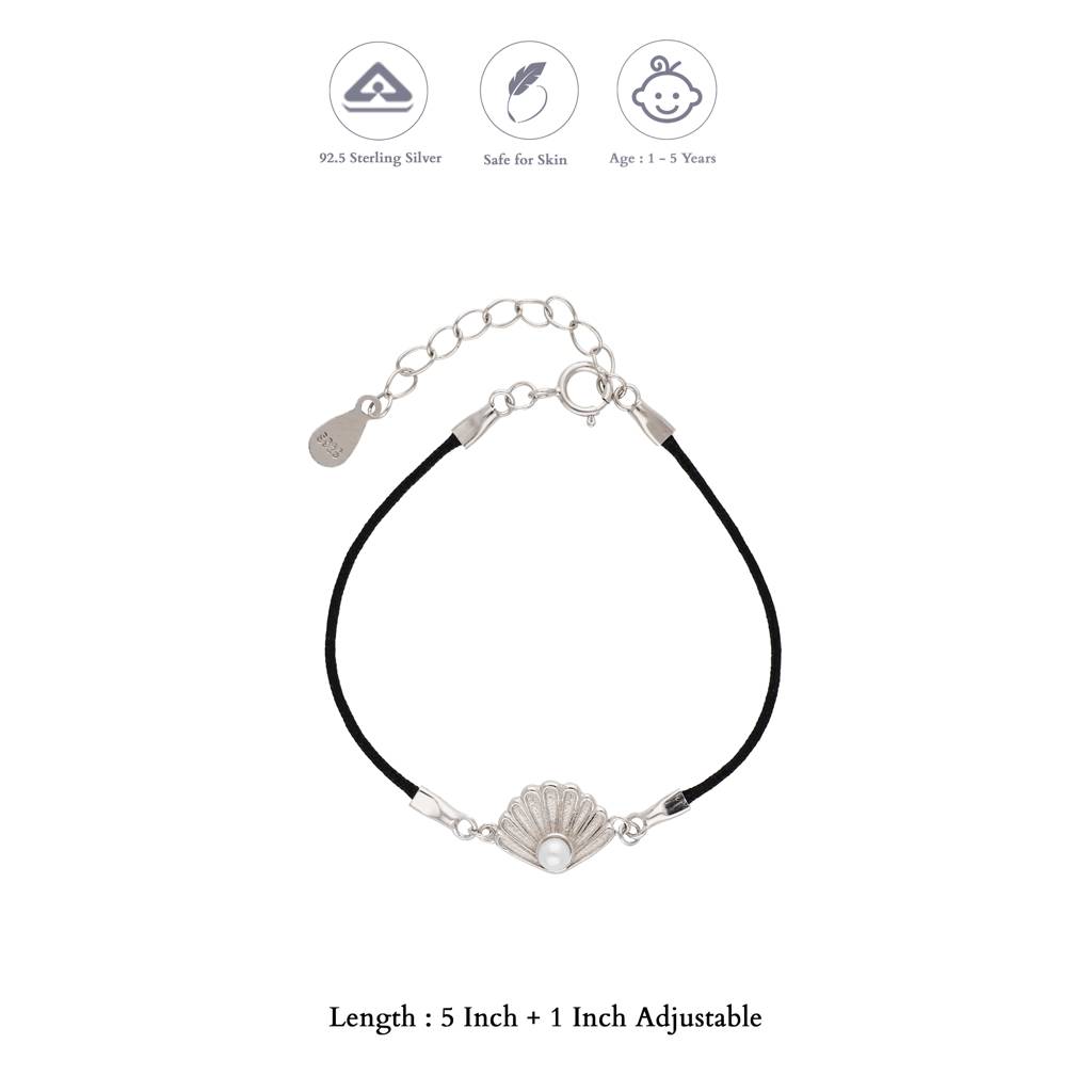 Pearl Blossom 925 Thread Silver Bracelet(1-5Yrs) : KBT-12