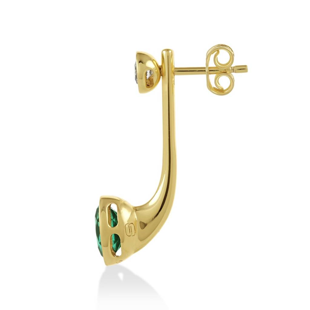 Kirakira Front-Back Earrings : ACE00475
