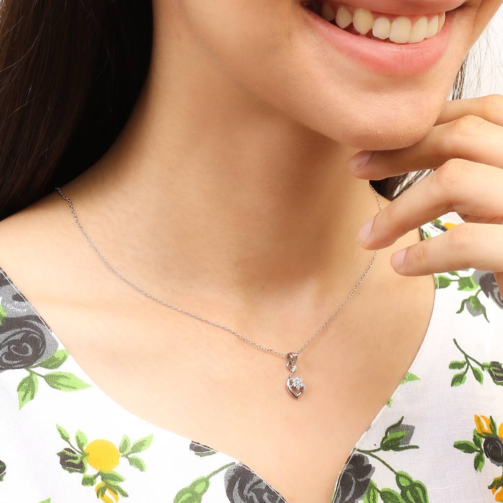 Iski Uski 925 Sterling Silver Swizzle Pendant