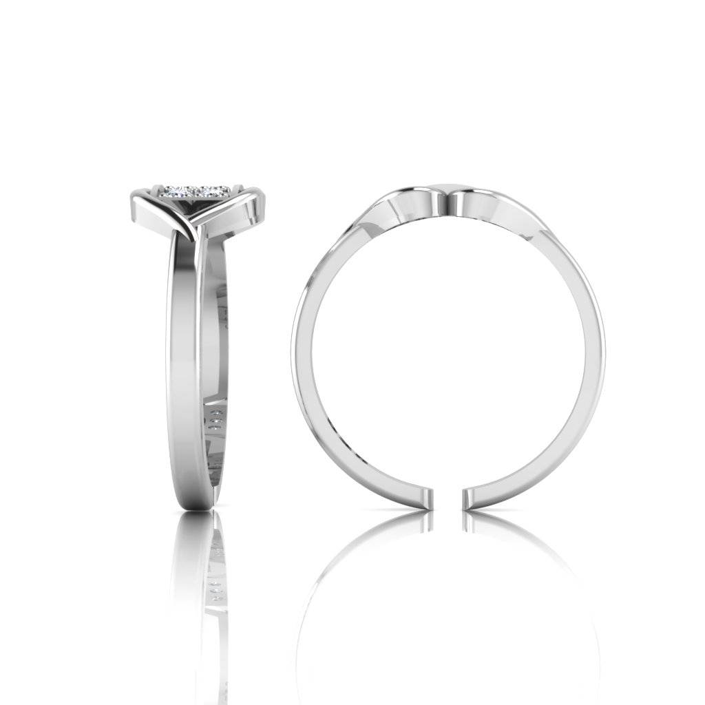 Iski Uski 925 Sterling Indian Silver Toe Rings