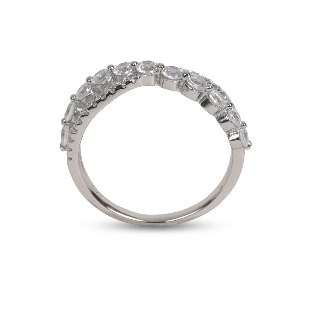 Infinity 92.5 Sterling Silver Ring : SR001-6