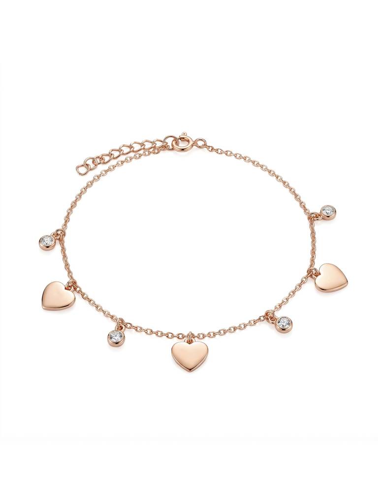 925 Silver Always Yours Bracelet Signature Valentine Gift Hampers : VHHXLB3006