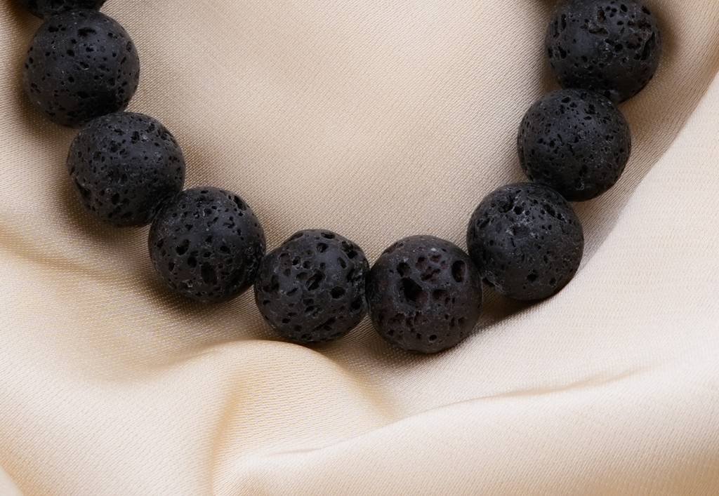 Lava Beads Men Bracelet(12Mm) : BBM48