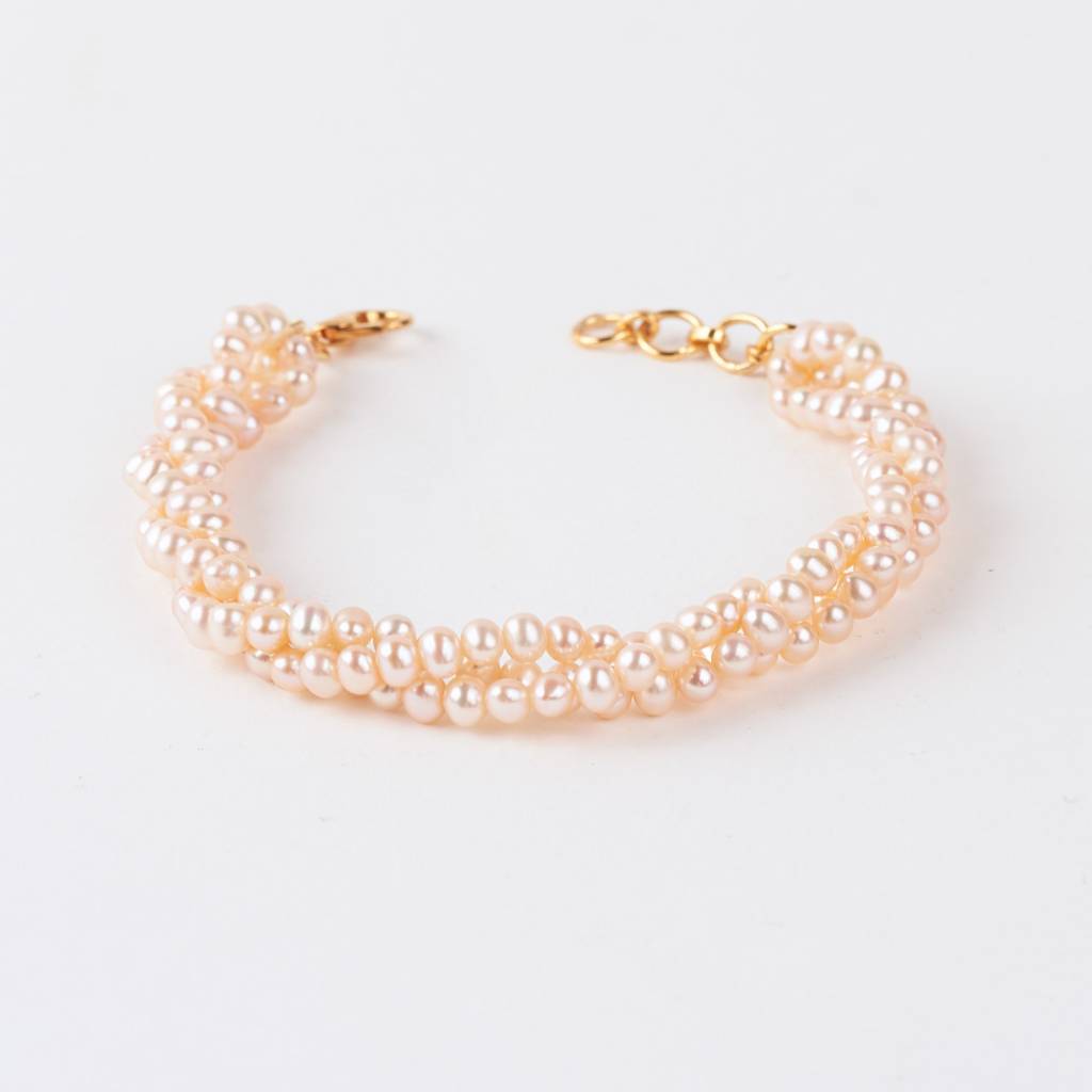 Niji 3 Color Sunset Pearl Bracelet : BRC-NIJI-3-CLR