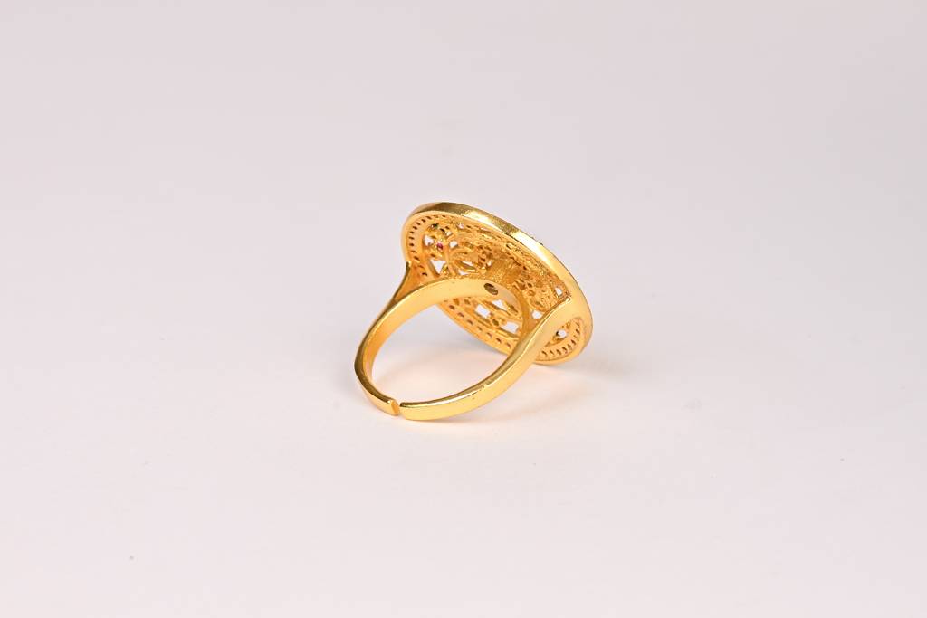 Heera Panna Ring (Small) : HPR04