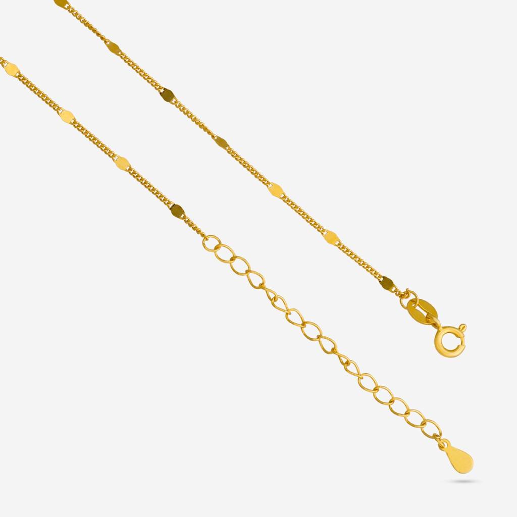 Gold Plated - Office Wear Silver Chain - 453594 : 453594