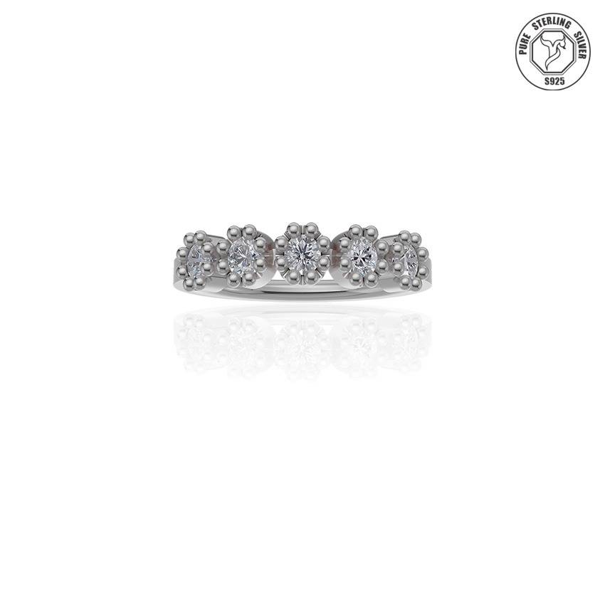 Silver Blossom Rings : TRLRIMP0065