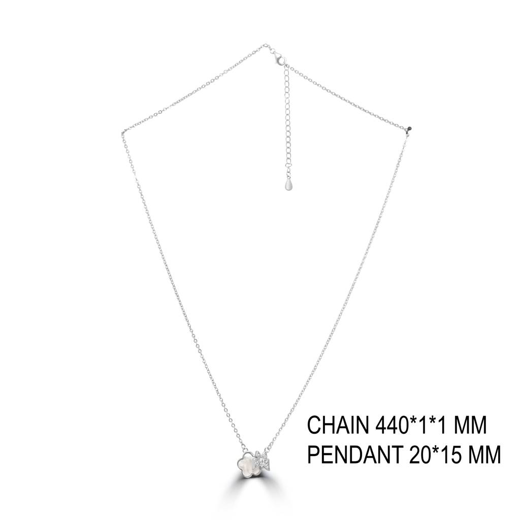 925 Pure Silver Elegant Butterfly Chain Pendant : CP1029