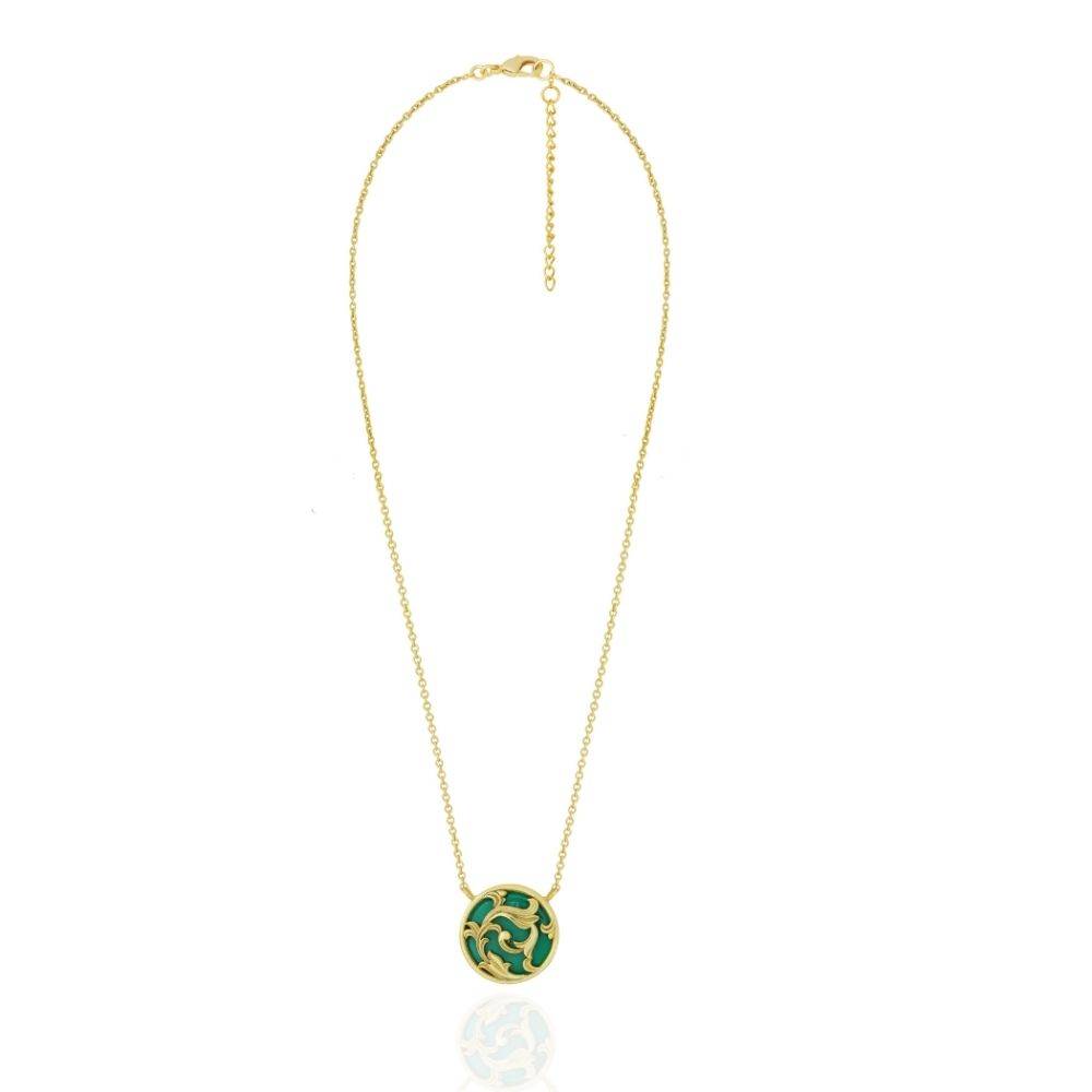 Rocialle Disc Necklace