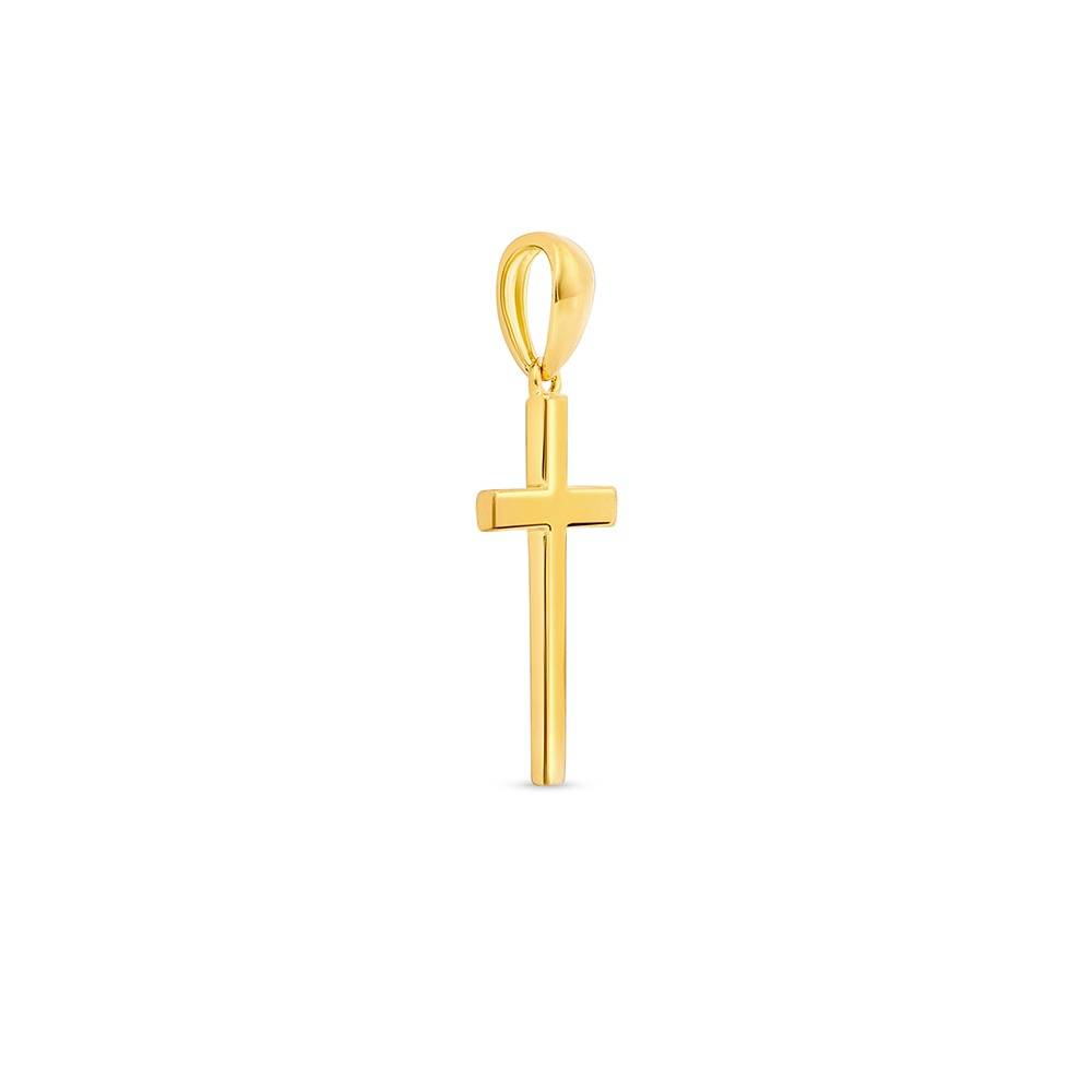 Minimal Cross Silver Pendant : LPD495