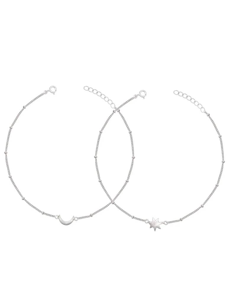 Star And Moon Anklet : U080SO04LA0308