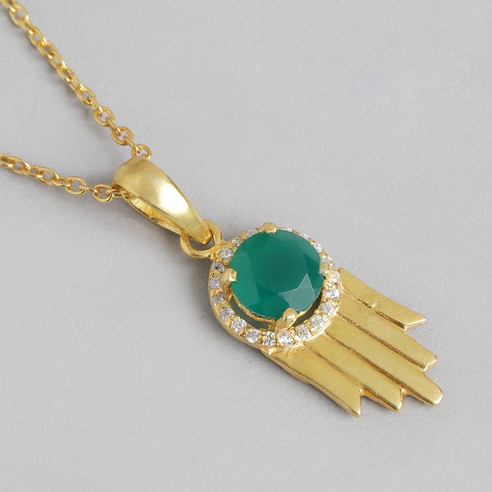 Pure 92.5 Silver Hamsa Necklace. The Hamsa Is A Symbol Of Protection, Strength, And Power That Is Believed To Ward Off E