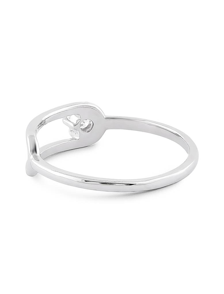 925 Silver Love Knot Ring